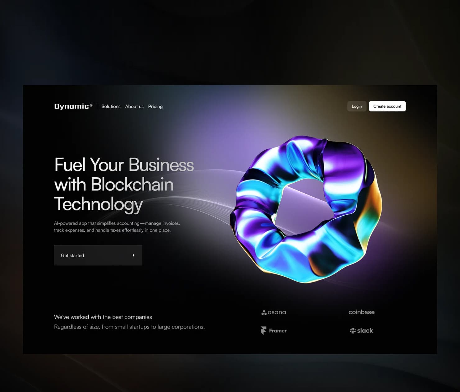 Clear offer. Clean hierarchy.