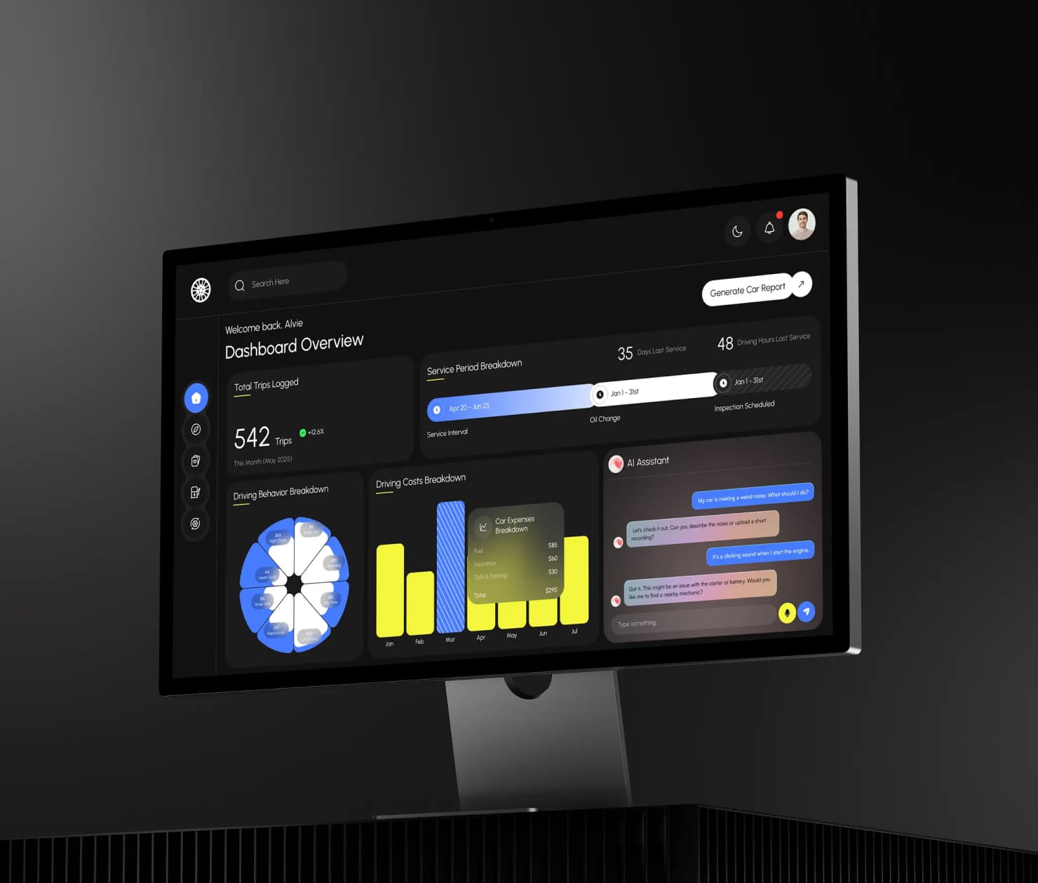 From idea → shipped UI.